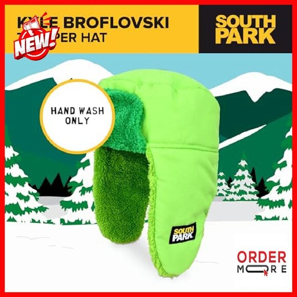 South Park Winter Hat with Ear Flaps, Acrylic, One Size Fits Most main image 8